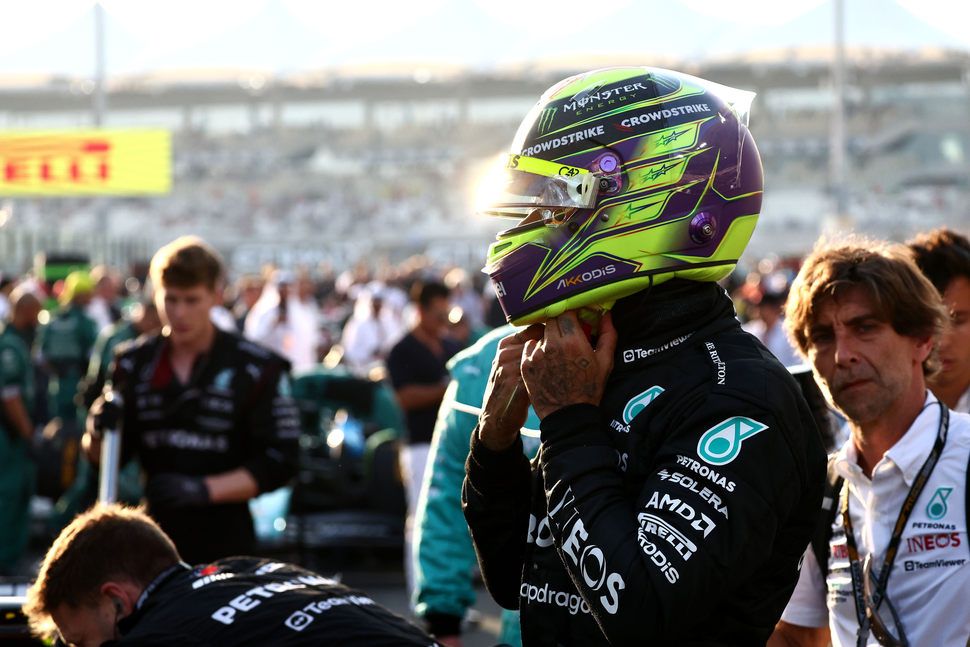 Another chapter in FIA drama? Hamilton leaves cup behind