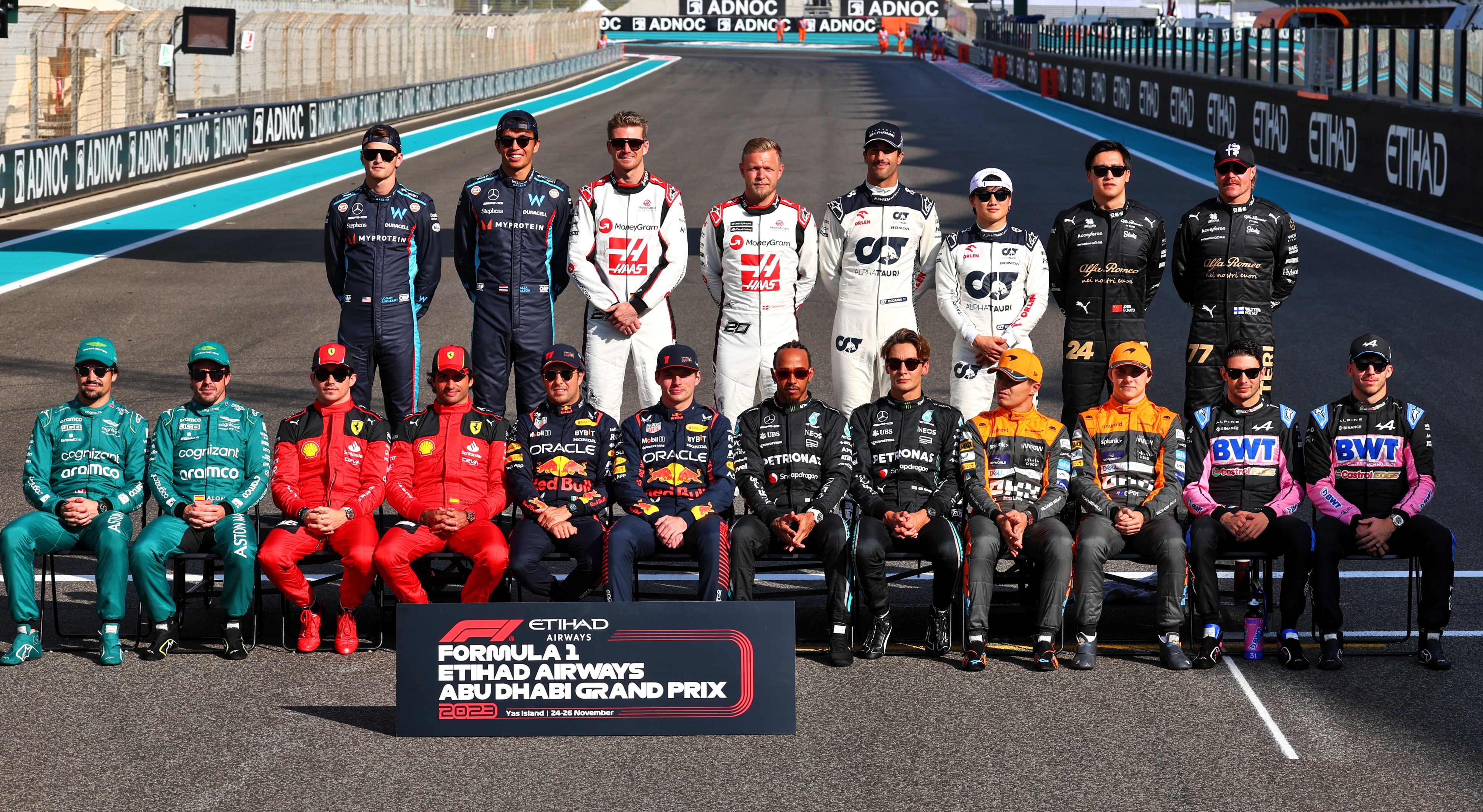 Confira os pilotos que vão começar a temporada 2024 da F1 - GPblog