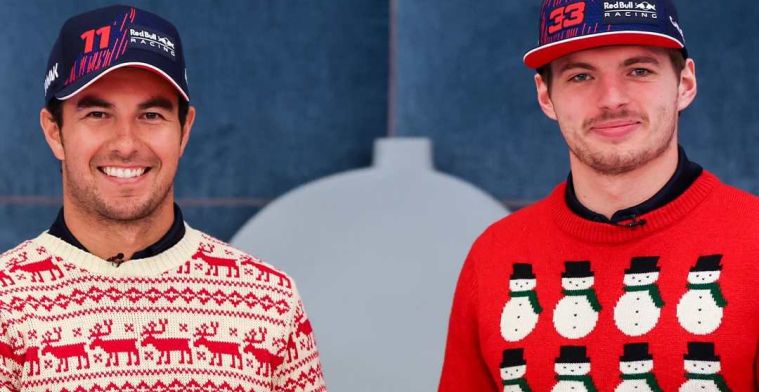 Verstappen, Perez et Horner racontent l'histoire de Noël 