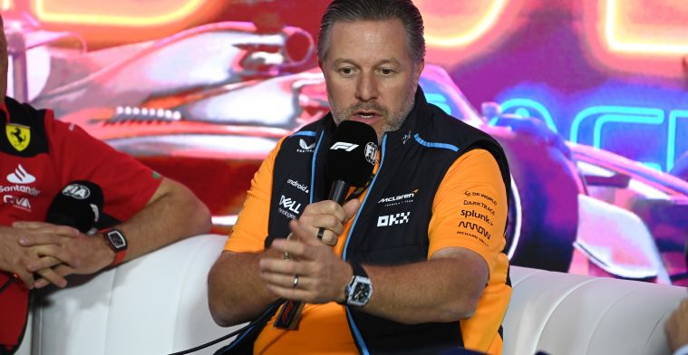 Brown sobre el ambiente dentro de McLaren: Quieren ganarse unos a otros