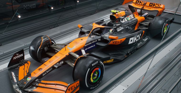 Fotos de la nueva decoración del McLaren MCL38