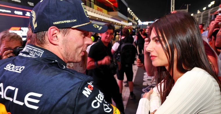 Verstappen y la hija de Kelly Piquet, Penélope, se roban el espectáculo