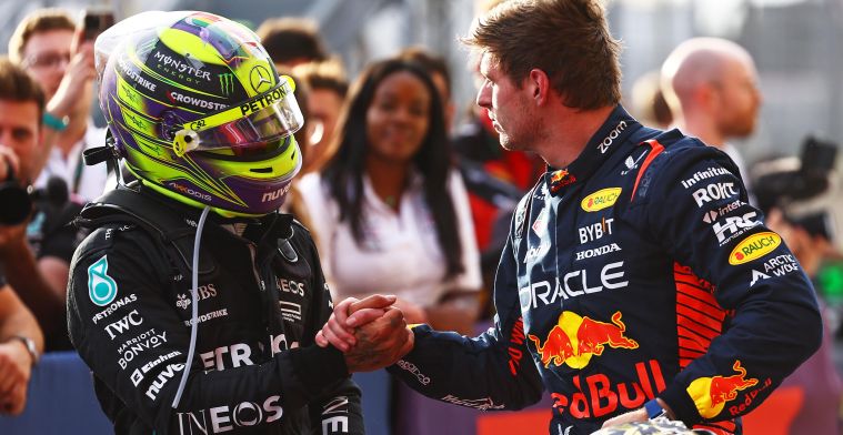 Max Verstappen sulla rivalità con Lewis Hamilton