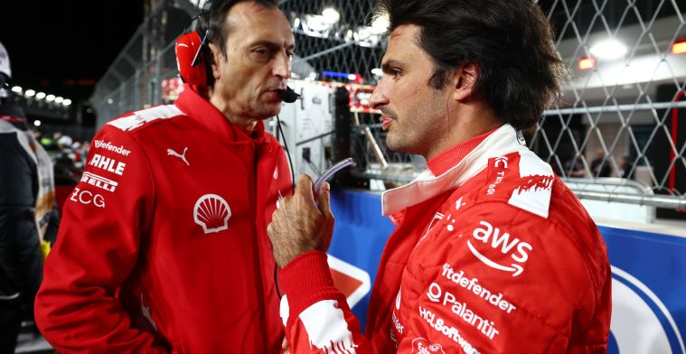Sainz dice addio alla Ferrari: Seguiranno notizie sul mio futuro.