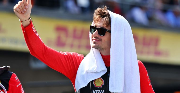 Leclerc daria as boas-vindas a Hamilton na Ferrari: Qualquer um adoraria