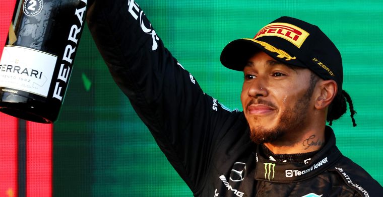 Hamilton en un evento de Fórmula 1: Tengo que aprender italiano, seguro