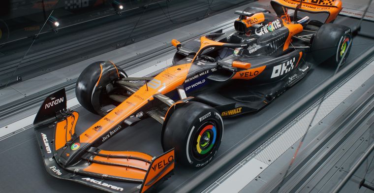 McLaren presenta el MCL38 de Norris y Piastri para la temporada 2024 de F1