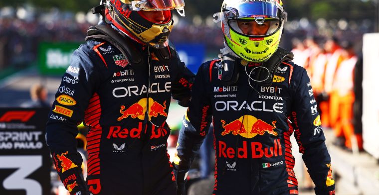 El RB20 de Pérez en llamas: Problemas de frenos para Red Bull en Bahréin