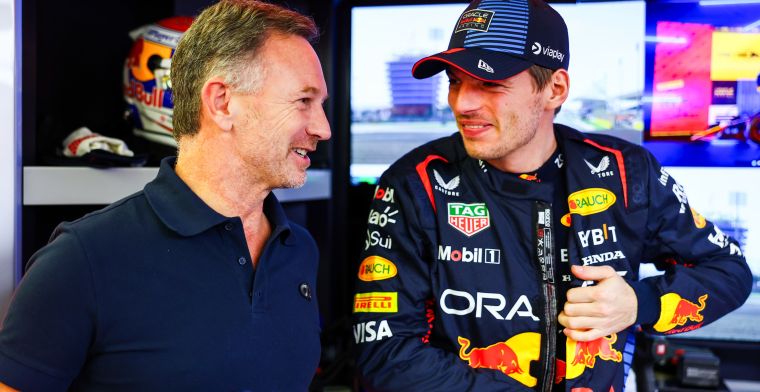 Verstappen does not appear to have first place in Horner's heart