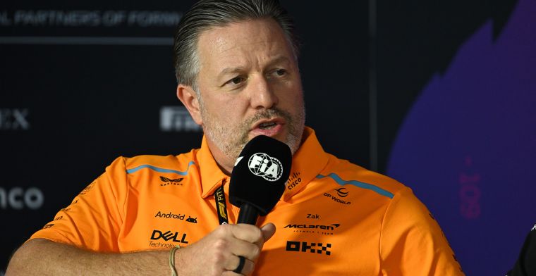 Brown traça meta para a McLaren em 2024: Vencer corridas