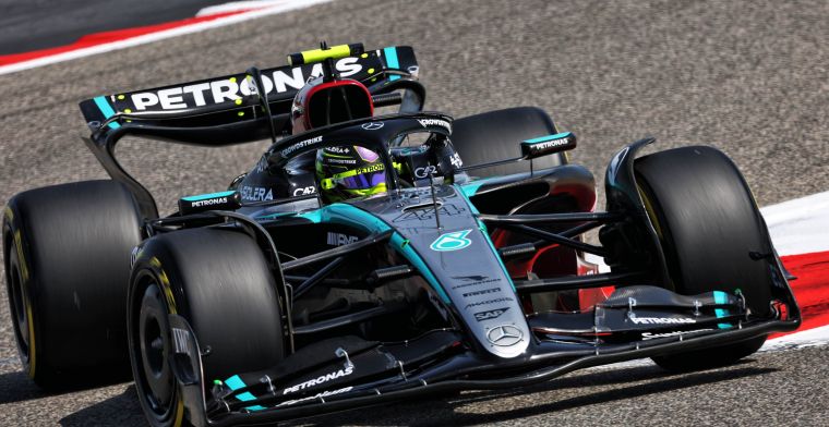 Mercedes satisfeita com os dias de teste no Bahrein: Carro muito melhor