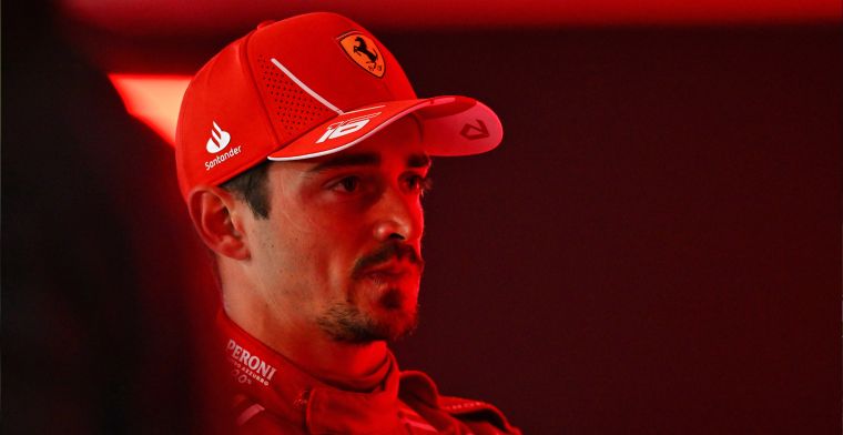 Leclerc tuvo un fin de semana difícil: 'Diferencia de 100 grados en los frenos'