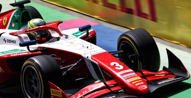 F2 en Arabia Saudí: Junior Ferrari en la pole, Antonelli 6º