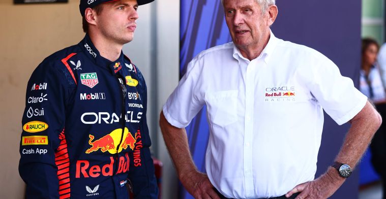 Verstappen is clear: 'Without Marko I won't continue at Red Bull'