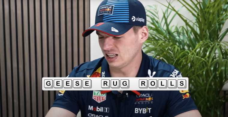 Divertidísimo: Verstappen y Pérez resuelven anagramas de nombres de pilotos de F1