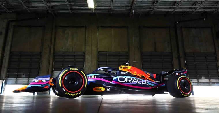 Red Bull will appear at these three races with a different livery