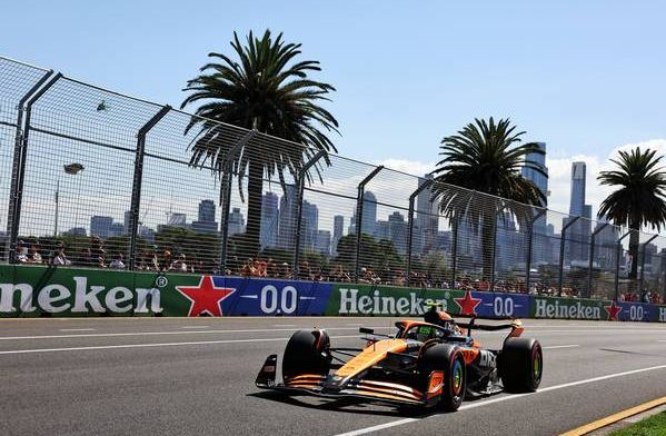 Chaotic FP1 in Australia: Seven cars within a tenth, Albon causes red flag