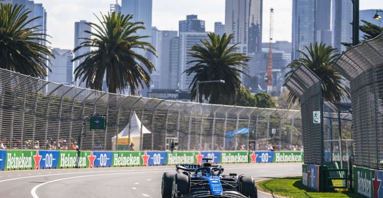 Albon may not be able to compete in Australian Grand Prix