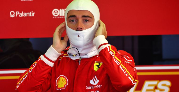 A defeated Leclerc after qualifying: 'The goal now is to beat Perez'