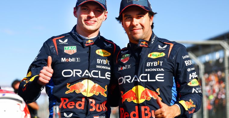 Verstappen beats Perez for the third time by same wide margin