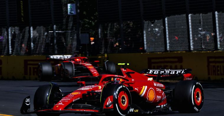 Ferrari recorta brecha con Red Bull firmando un 1-2 liderado por Sainz