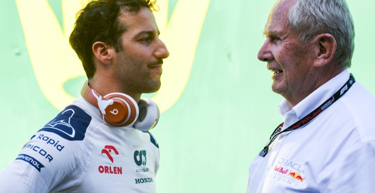 Marko responde a la noticia de que Ricciardo ha recibido un ultimátum
