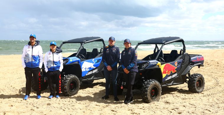 Red Bull realiza desafio na praia na Austrália