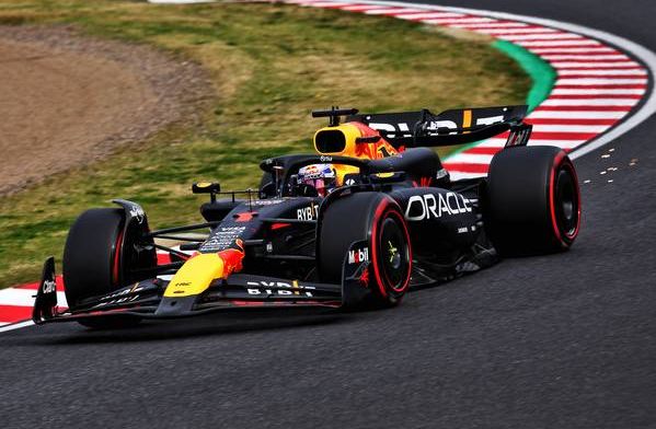 Red Bull in a different league in Japan, Verstappen on pole position