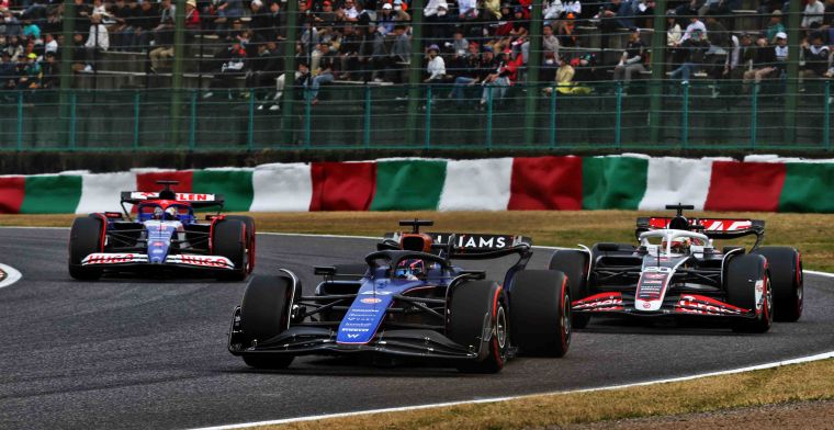 Japanese GP starts with red flag after heavy crash by Ricciardo and Albon