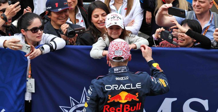 Verstappen happy for Penelope: 'Soon Kelly will think she's bad luck!'