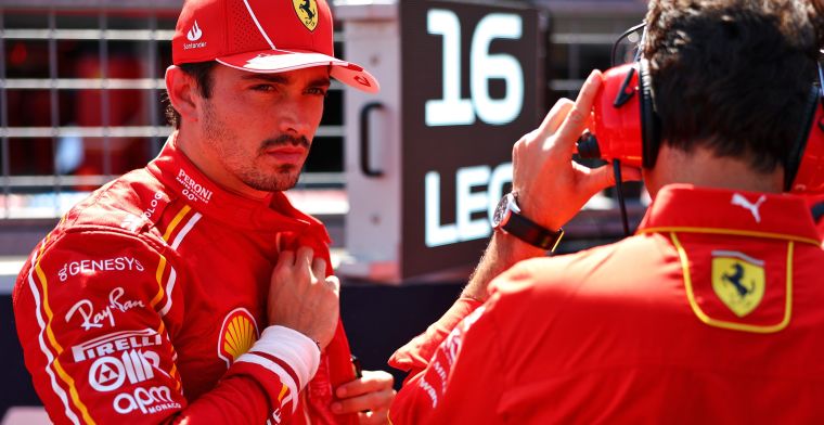 Leclerc, sorprendido por Sainz: No me hace feliz