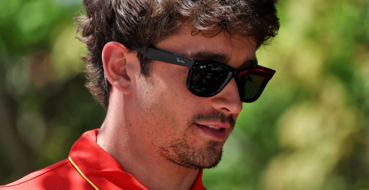 Leclerc overjoyed with his puppy Leo: 'I'll look after him when I get back'
