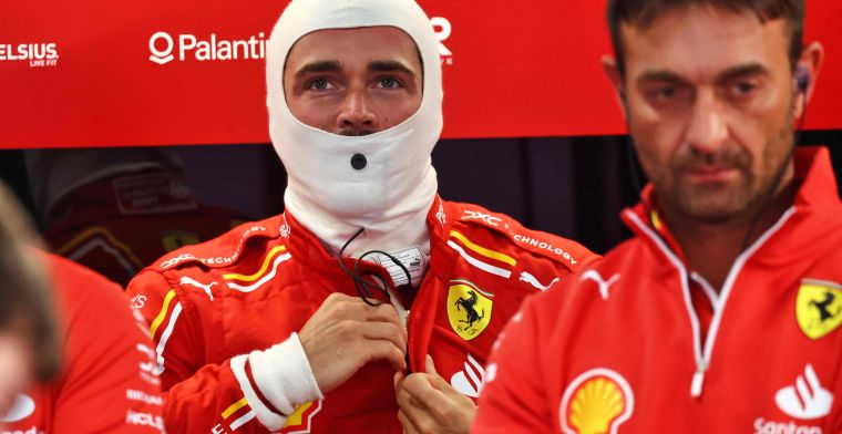 Leclerc: Sainz sta facendo un lavoro migliore.