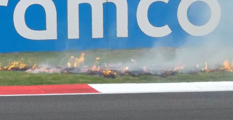 La FIA publica un comunicado sobre los incendios en pista en China