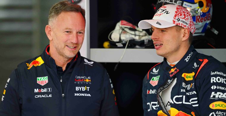Horner feliz com a 100ª pole da Red Bull: Verstappen foi excelente