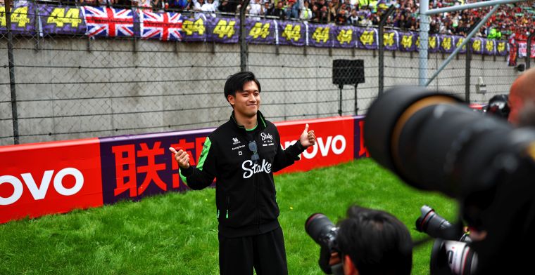 Zhou in tears after Chinese GP and gets a unique spot with his fans