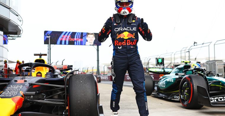 Verstappen hyped after Chinese Grand Prix: 'Doesn't happen often'