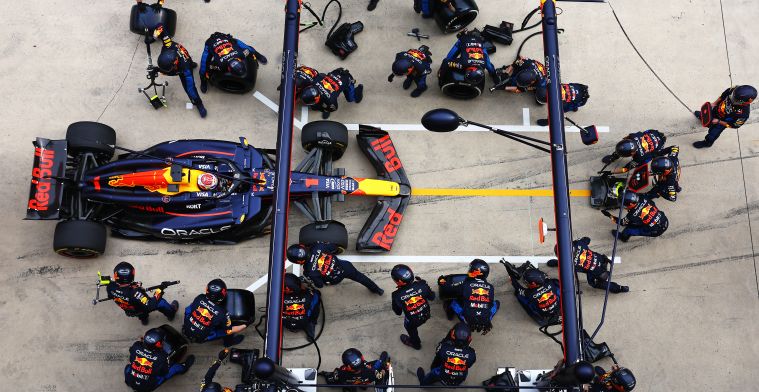 Contructors' Standings after the Chinese Grand Prix: Red Bull prevail