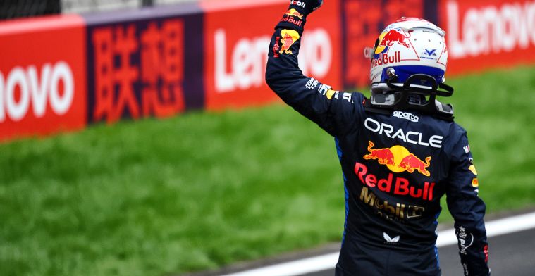 4ta del año para Max Verstappen, mientras Zhou llora enfrente de su público