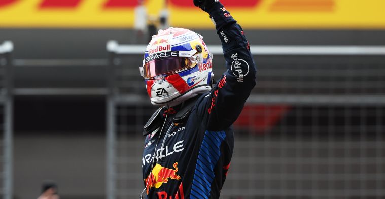 This data shows how supreme Verstappen was in China