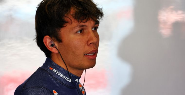 Albon not interested in contract negotiations 