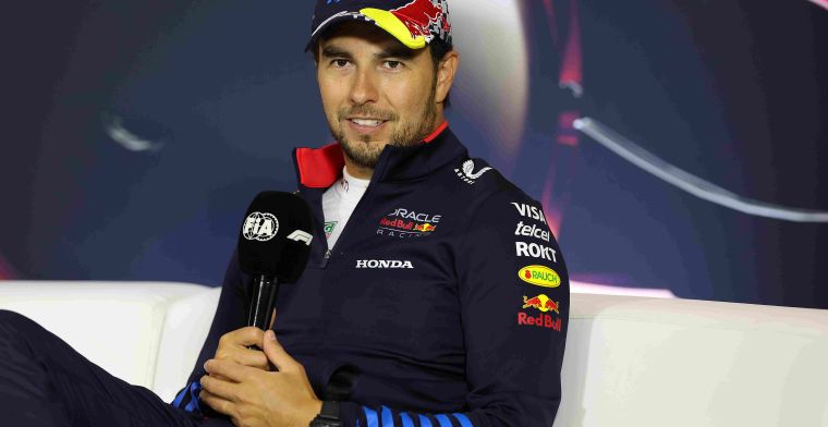 Não é Verstappen, mas Pérez vai receber perguntas de Newey na coletiva de imprensa