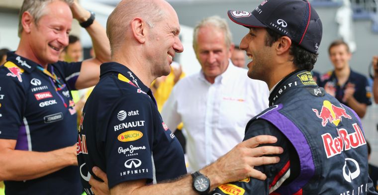 Newey was almost intimidating for Ricciardo: 'All tough questions'