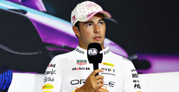 Perez lost the sprint race already at the start: 'Then it gets tricky'