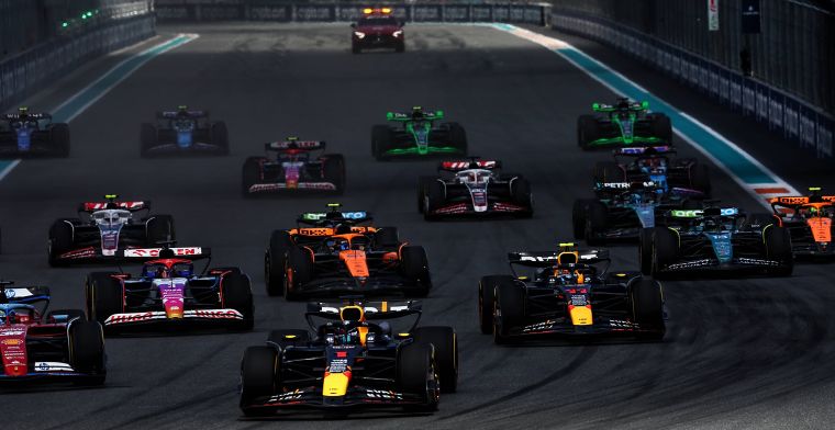 World Championship standings after sprint race in Miami | Ricciardo scores