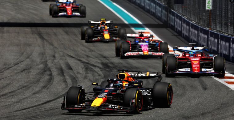 Full results sprint race in Miami | Verstappen wins, Ricciardo keeps P4