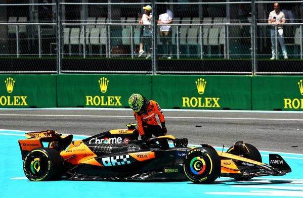 Norris soddisfatto della McLaren: Uguale, non c'è bisogno di modifiche.