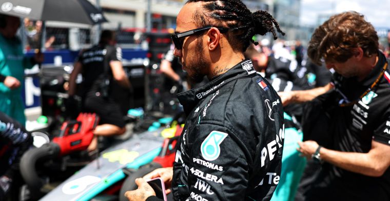 Hamilton condujo demasiado rápido por el pit lane en Miami