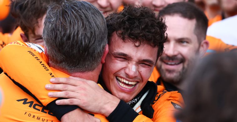This is how Lando Norris plans to celebrate after first Formula 1 win