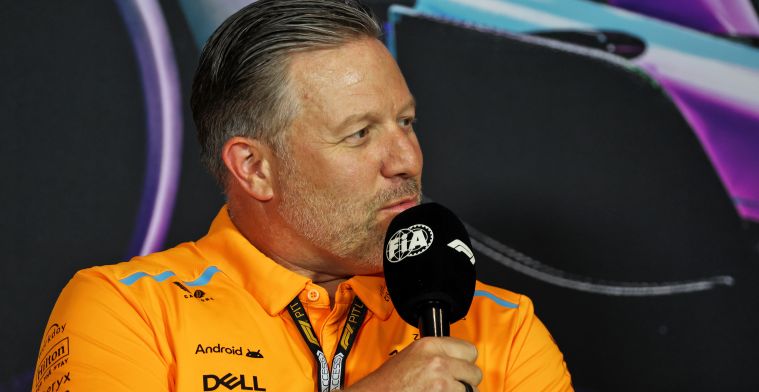 This is how Zak Brown reacted to Lando Norris' first Formula 1 win